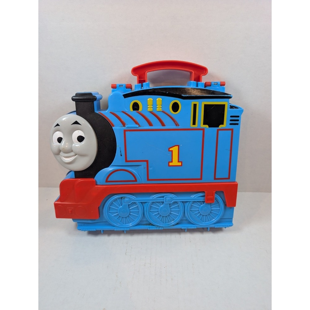 Thomas & Friends Take Along Train Carrying Case 2002 Learning Curve 17 Trains